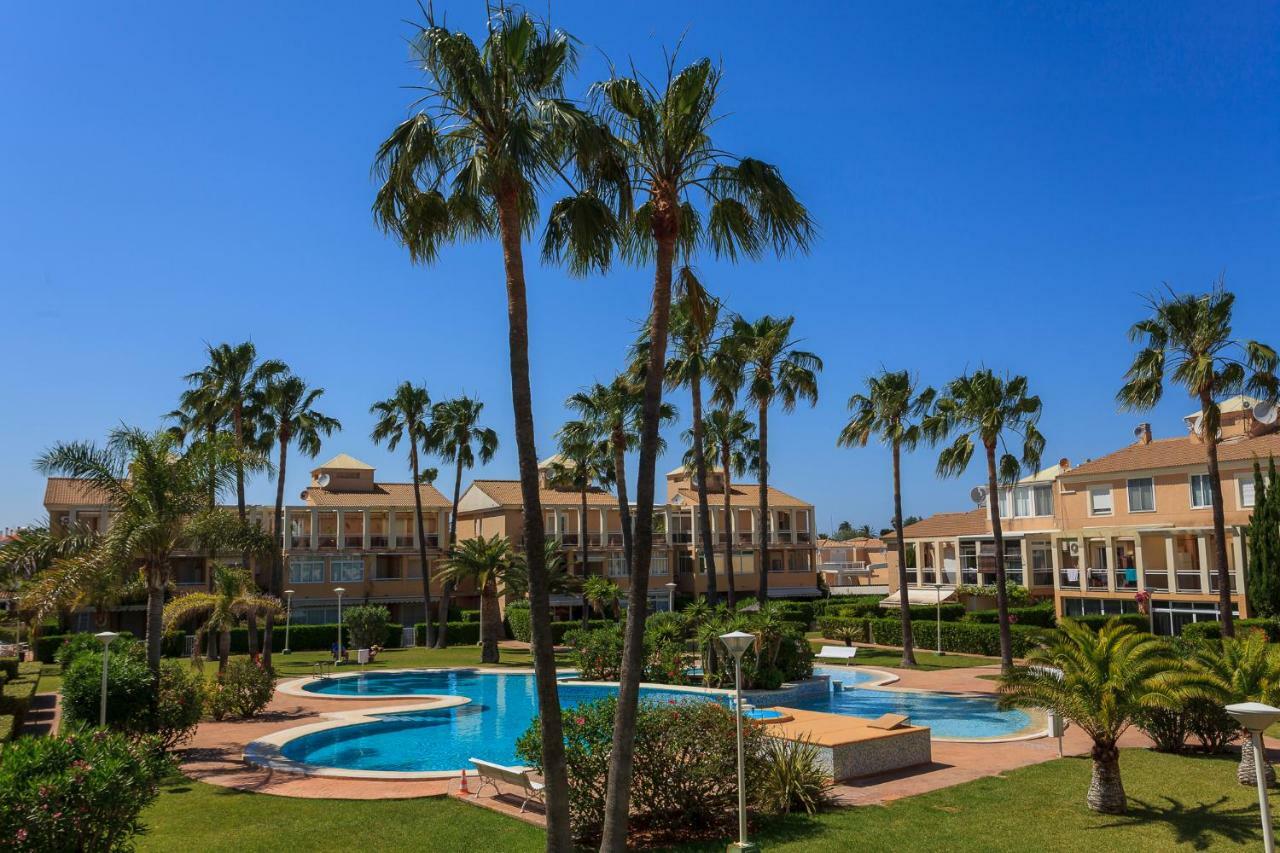 Apartamento Playa Con Piscina Y Terraza En Urbanizacion De Lujo Дения Екстериор снимка