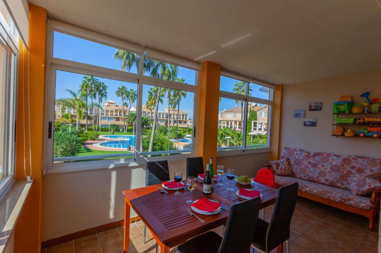 Apartamento Playa Con Piscina Y Terraza En Urbanizacion De Lujo Дения Екстериор снимка
